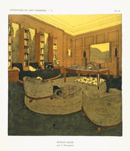 「現代の味のレパートリー」からの研究、1929年発行 作： Jacques Emile Ruhlmann